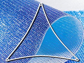 CDUALTR500,voile d'ombrage carrée - protection uv