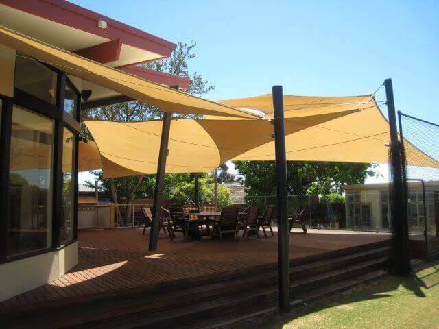 protection uv - shade sail - voile d'ombrage rectangulaire